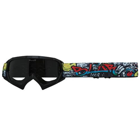 BLUR B-10 GOGGLE BLK/MULTI