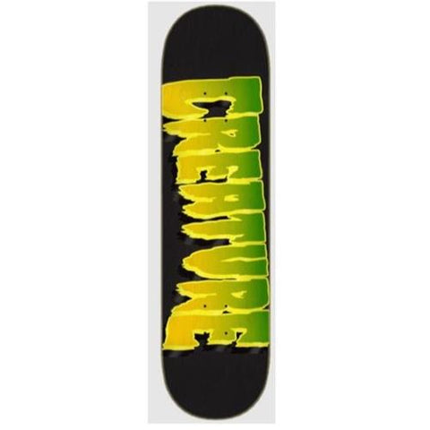 LOGO OUTLINE STUMPS DECK 8.00 GREEN