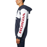 HONDA ZIP FLEECE - NAVY/WHITE