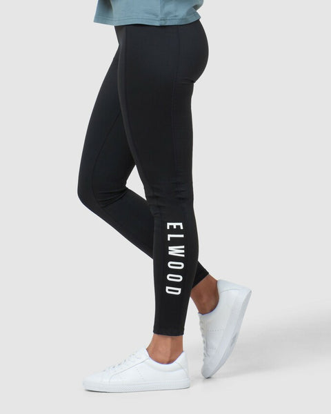 HUFF N PUFF LEGGING BLACK/WHITE