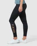HUFF N PUFF LEGGING BLK/GOLD