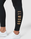 HUFF N PUFF LEGGING BLK/GOLD