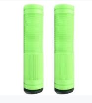 BULLETPROOF GRIPS 130MM W/END PLUGS GREEN