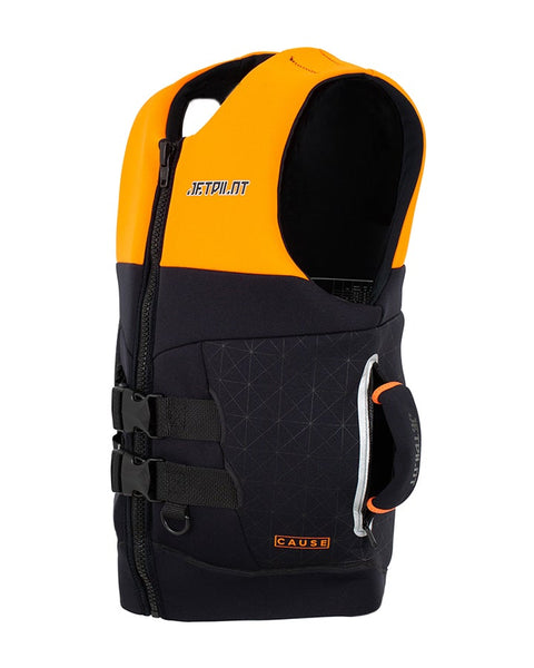 JETPILOT CAUSE MENS S-GRIP FE NEO VEST ORANGE L50