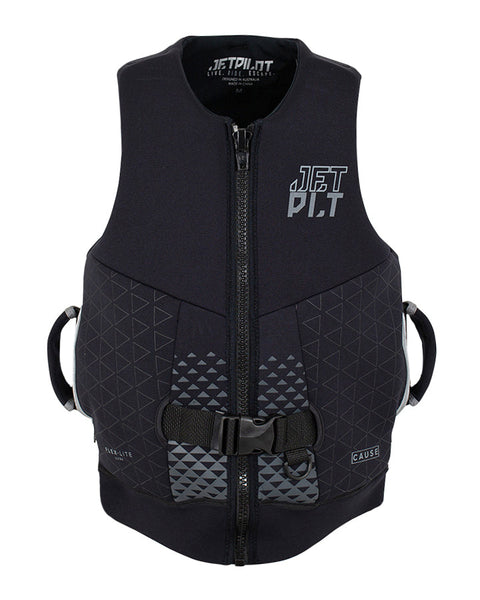 JETPILOT CAUSE F/E MENS NEO VEST BLACK/BLACK