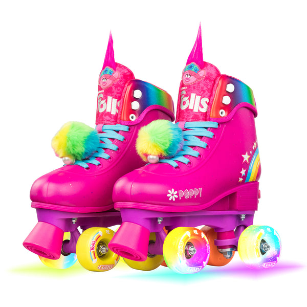 TROLLS WORLD TOUR - POPPY | SIZE ADJUSTABLE ROLLER SKATES