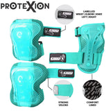 PROTEXION KIDS TRI-PACK TEAL