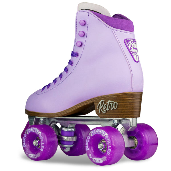 RETRO ROLLER SKATE PURPLE