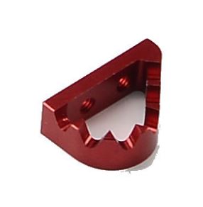 ALUMINIUM REAR BRAKE LEVER TIP RED