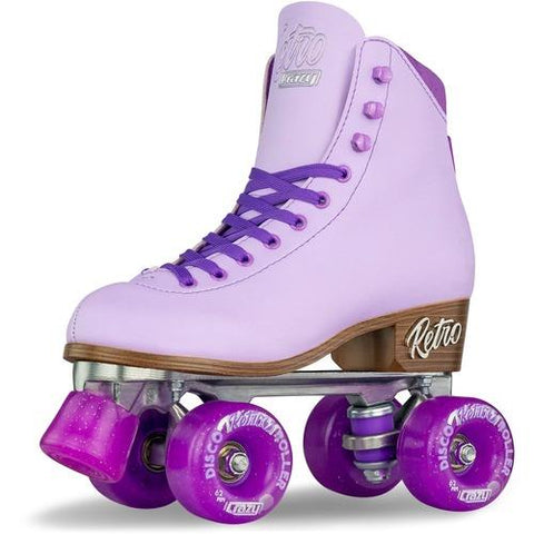 RETRO ROLLER SKATE PURPLE