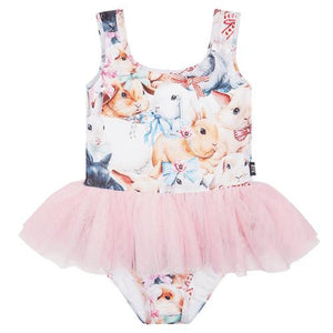 RYK BUNNY BOWS FULLY LINED ONE-PIECE
