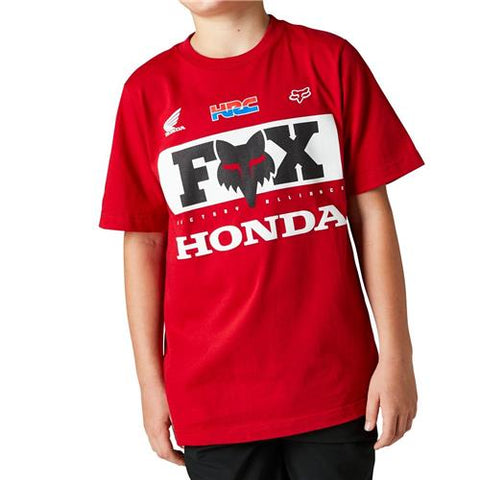 YOUTH HONDA SS TEE RED