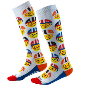 YOUTH ONEAL PRO MX SOX - EMOJI RACER