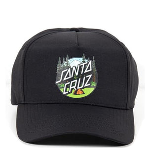 BRAUN CAMPING DOT BLACK SANTA CRUZ CAP