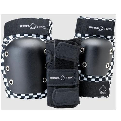 PRO-TEC STREET JR 3-PK ACTION SPORTS PAD SET