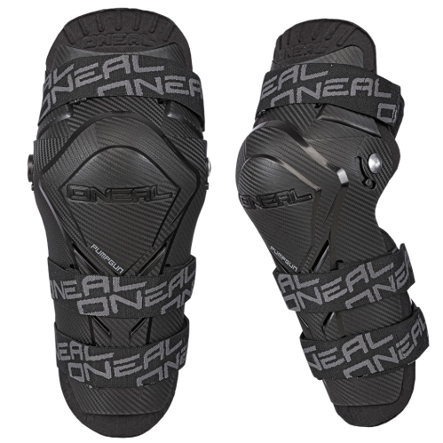 ADULTS ONEAL PUMPGUN MX CARBON LOOK KNEE GUARDS