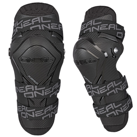 ADULTS ONEAL PUMPGUN MX CARBON LOOK KNEE GUARDS
