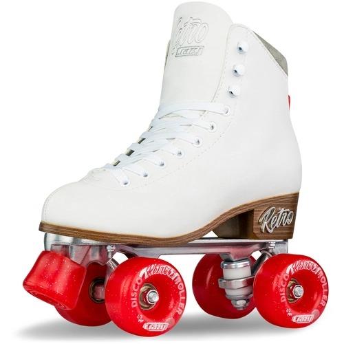 RETRO ROLLER SKATES WHITE