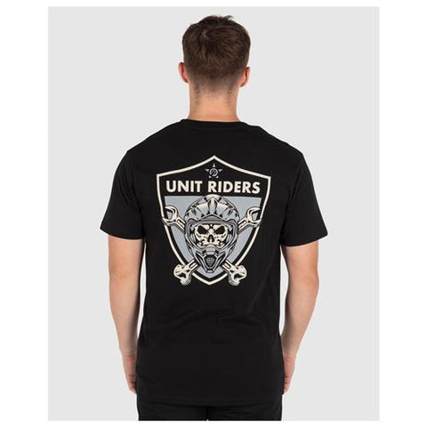 MENS TEE RIDERS BLACK