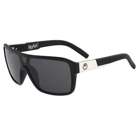 DRAGON REMIX MATTE BLACK/LL SMOKE POLARISED