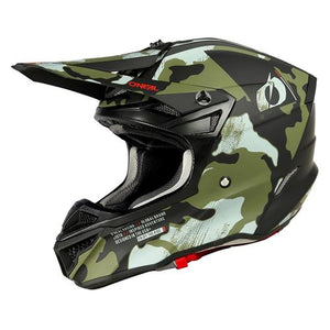 ONEAL 2023 5 SERIES CAMO HELMET - BLACK/GREEN