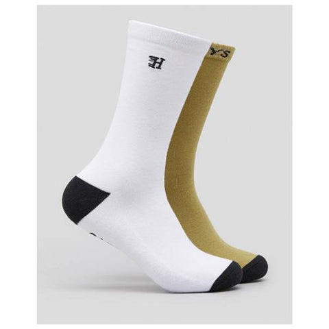 HUEYS 2 PK SOCKS