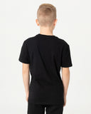 ONE & ONLY SOLID HURLEY YOUTH BOYS S/S T-SHIRT - BLACK