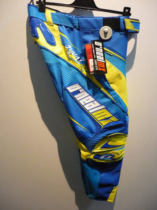 MAYHEM PANT BLUE/YELLOW SZ:34