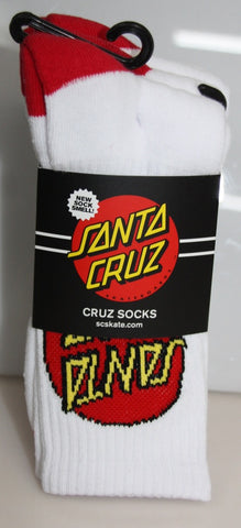 CRUZ SOCK 4PK WHITE