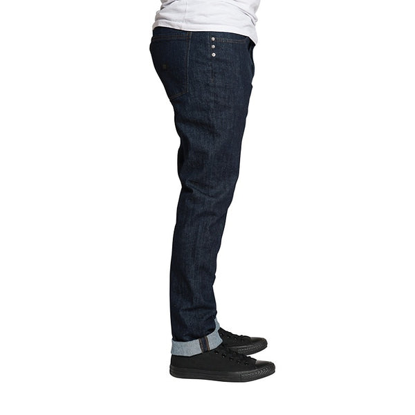 K STANDARD - DARK BLUE MENS JEAN, BLUE, 32